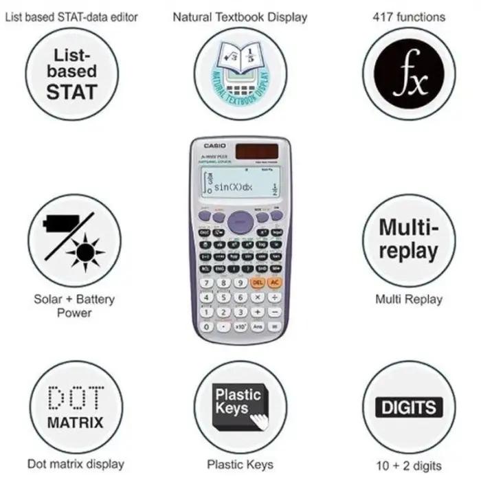 Calculatrice Scientifique CASIO FX-991ES Plus thumbnail 3
