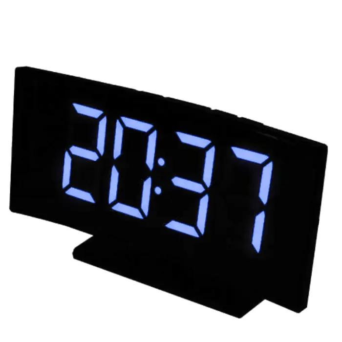 Horloge Électronique De Bureau DS-3621L-2 Avec Écran Incurvé, Affichage De L’Heure, Date, Température Et Réveil thumbnail 3
