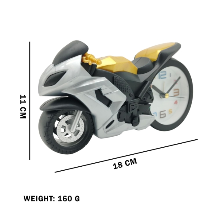 Réveil Moto Enfant – Réveil Créatif Et Ludique Avec Alarme Pour Chambre Et Bureau thumbnail 2
