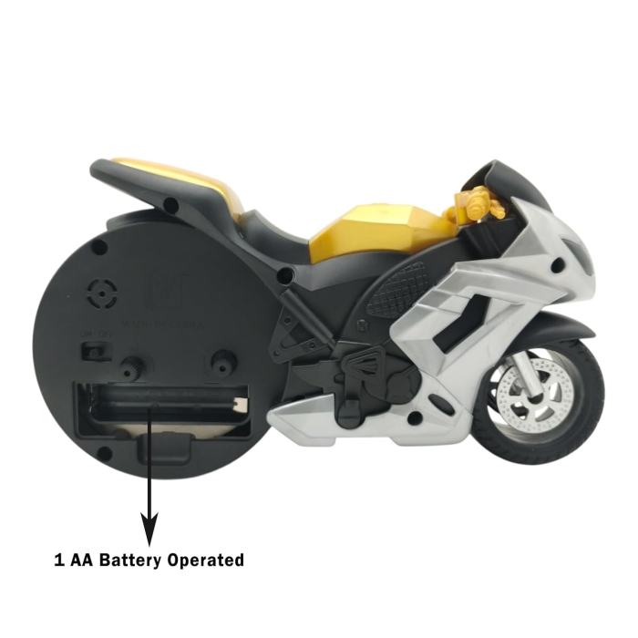Réveil Moto Enfant – Réveil Créatif Et Ludique Avec Alarme Pour Chambre Et Bureau thumbnail 5