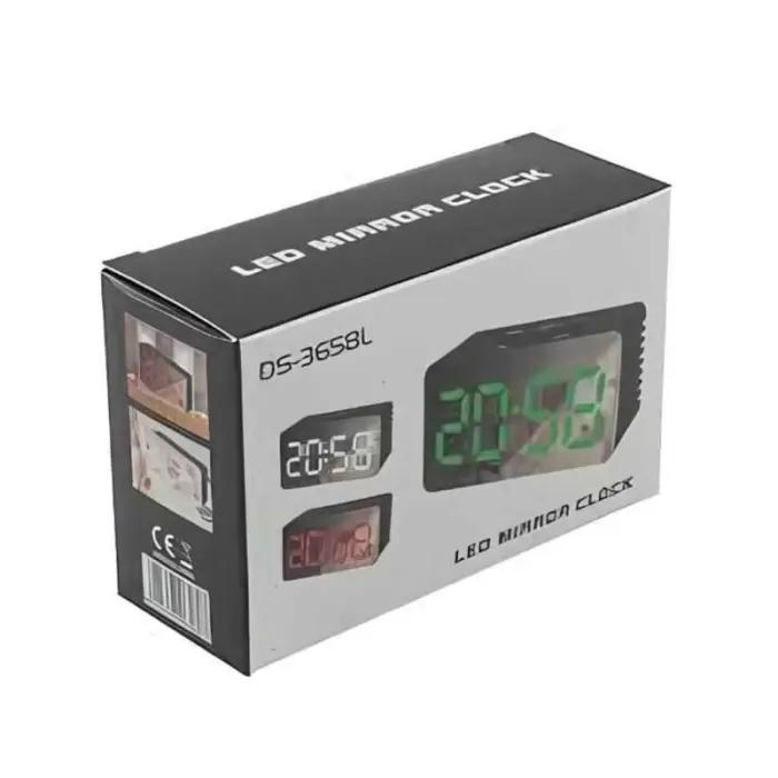 Horloge LED Miroir DS-3658L Affichage Heure, Date et Température thumbnail 4