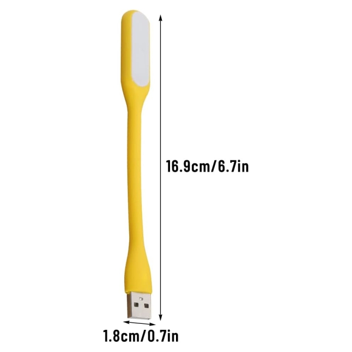 Mini Lampe LED USB Flexible 5V 1.2W Pour PC Portable, Power Bank Et Lecture thumbnail 6
