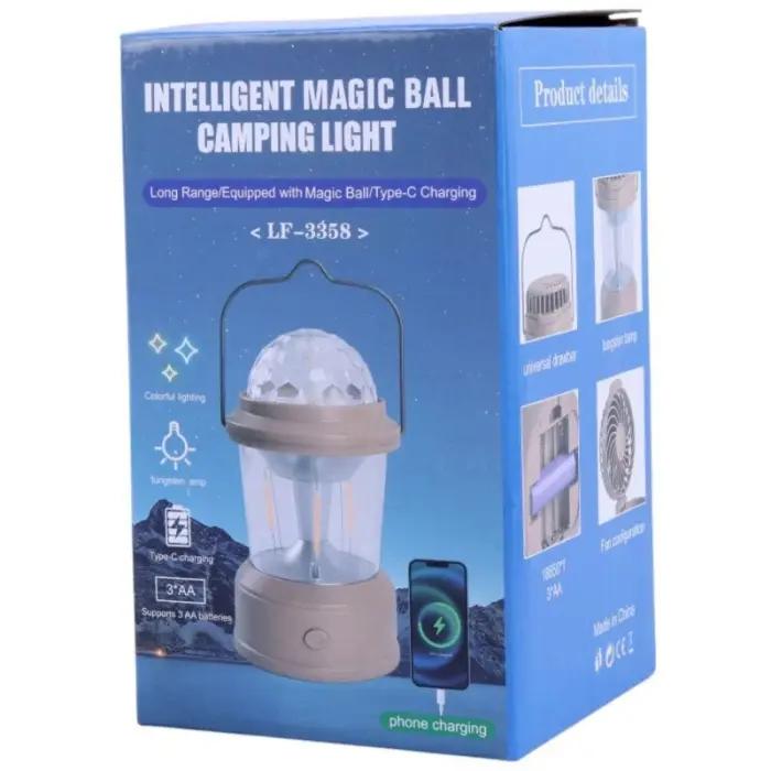 Lampe LED De Camping À Effets Lumineux LF-3358 thumbnail 7