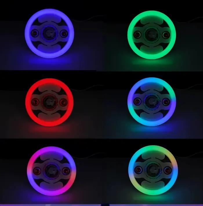 Lampe LED Bluetooth Musicale 48W E27 Avec Télécommande – Éclairage RGB Intelligent Pour Soirées Et Maison thumbnail 6