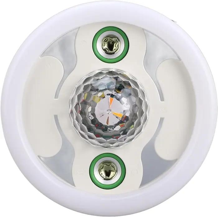 Lampe LED Bluetooth Musicale 48W E27 Avec Télécommande – Éclairage RGB Intelligent Pour Soirées Et Maison thumbnail 11