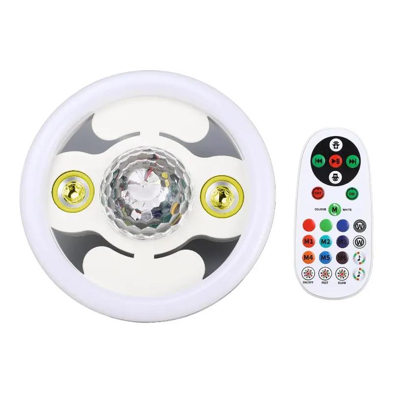 Lampe LED Bluetooth Musicale 48W E27 Avec Télécommande – Éclairage RGB Intelligent Pour Soirées Et Maison thumbnail 15