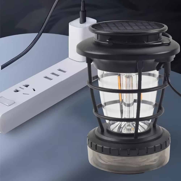 Lampe De Camping Solaire Rechargeable USB Type-C Avec Bande LED RGB 10 M, Capteur De Mouvement Et Éclairage Multifonction IP44 – Modèle JF-8819 thumbnail 11