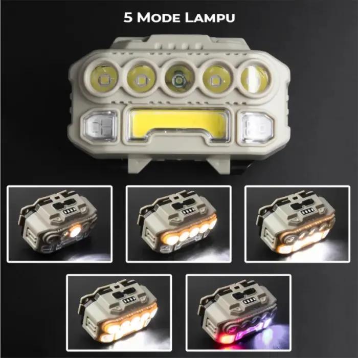 Lampe Frontale Rechargeable Ultra-Lumineuse HX 817 thumbnail 5