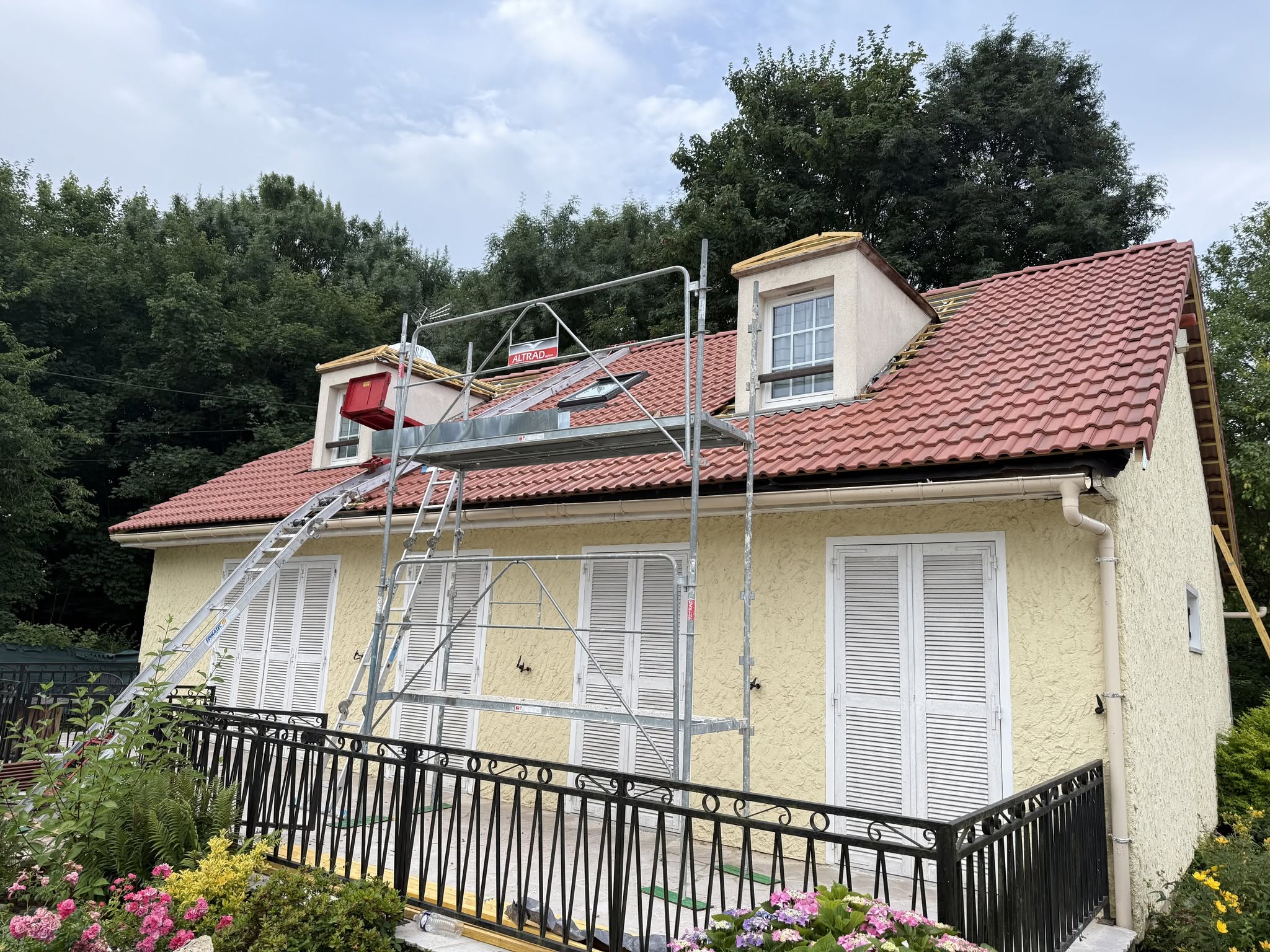 Toiture après rénovation par OEKO - Tournan-en-Brie (77)