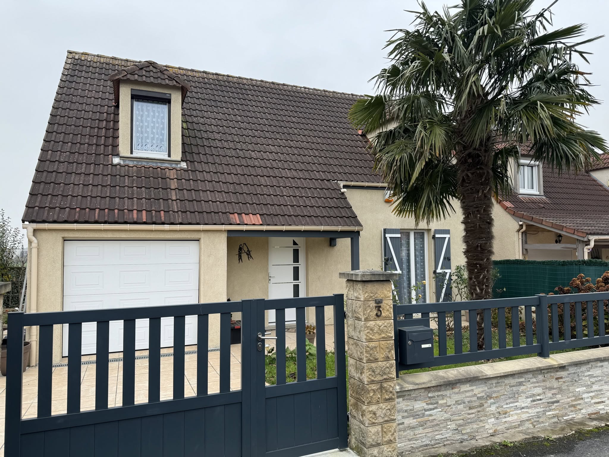 Toiture avant rénovation - Crosne (91)