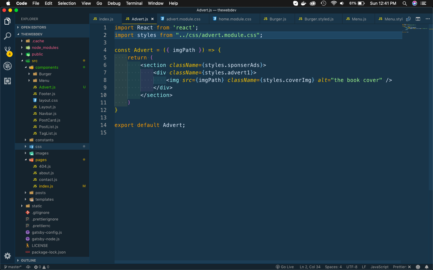 Advert.js