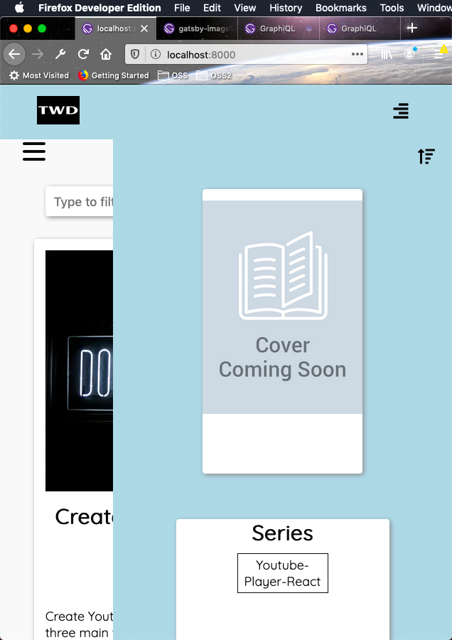 Mobile menu