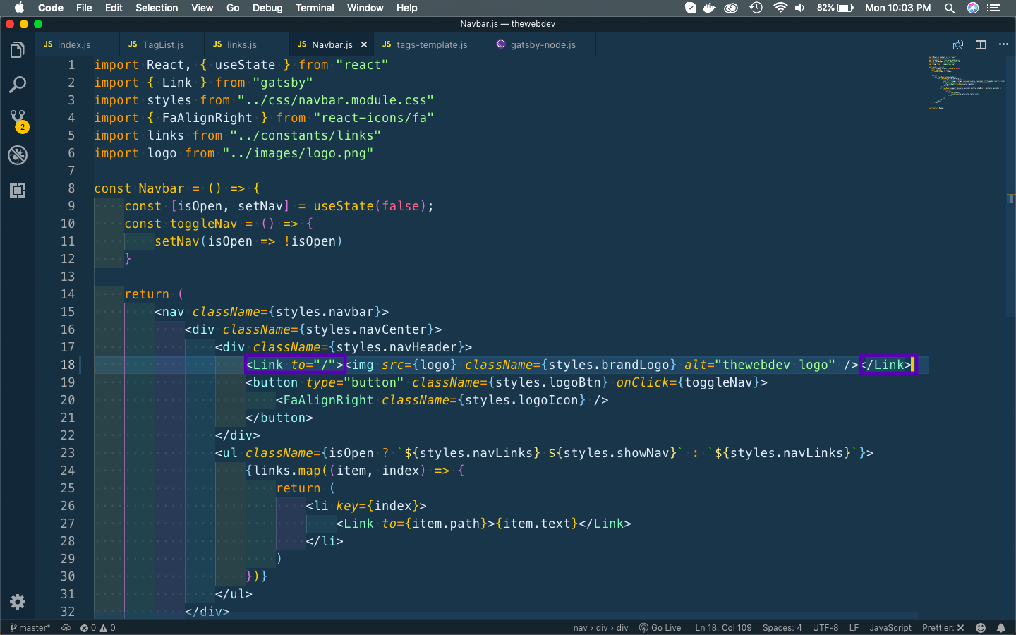 Navbar.js