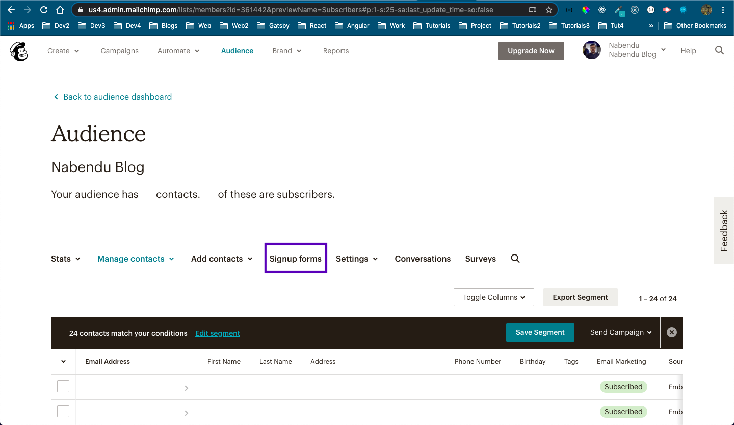 Mailchimp
