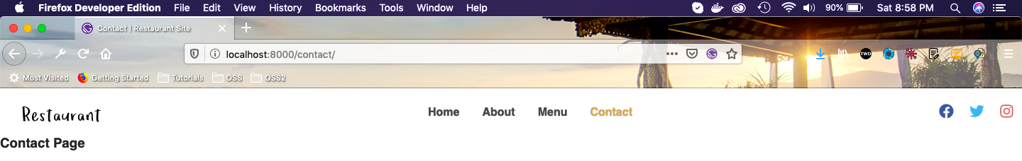Contact Page