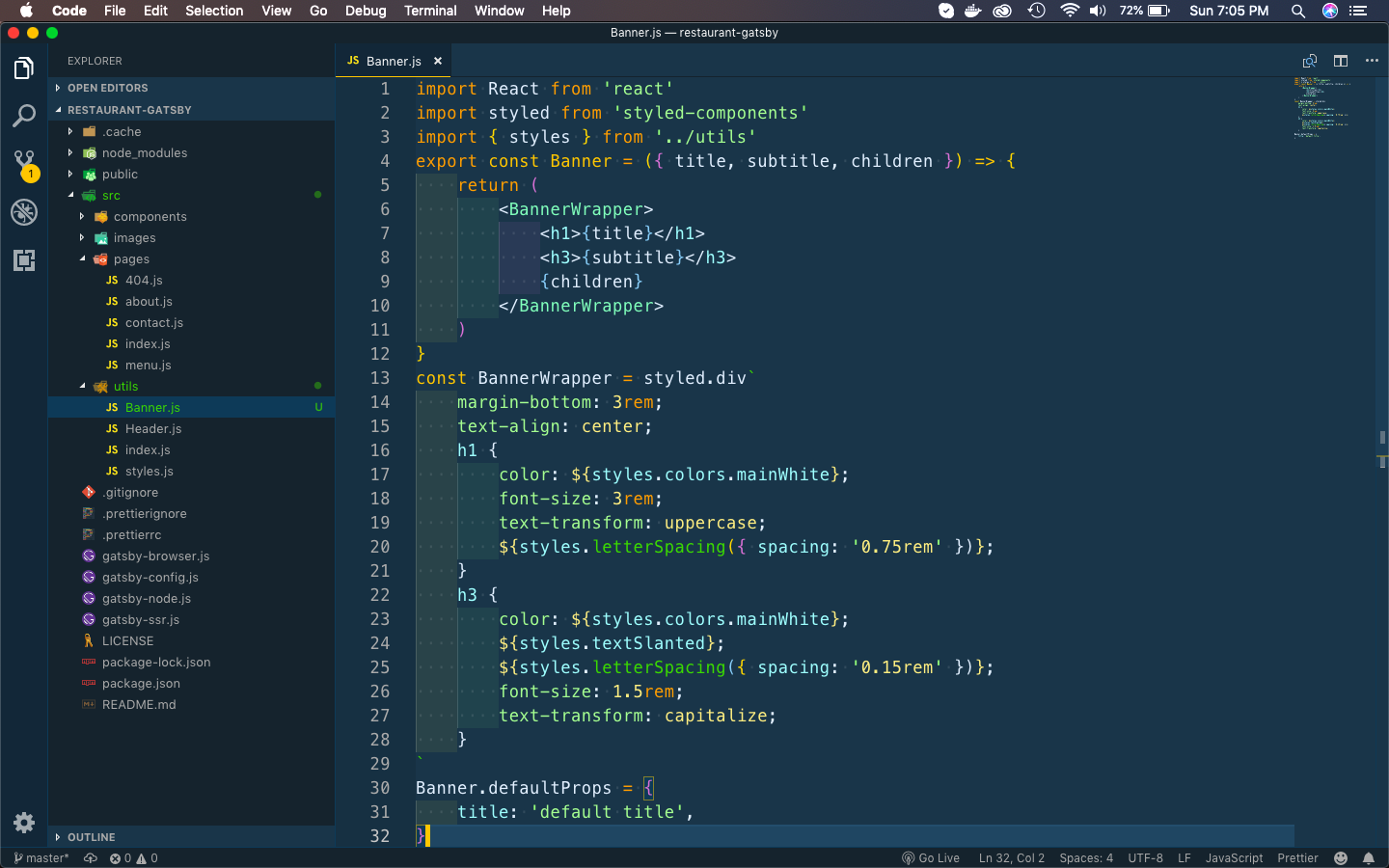 Banner.js