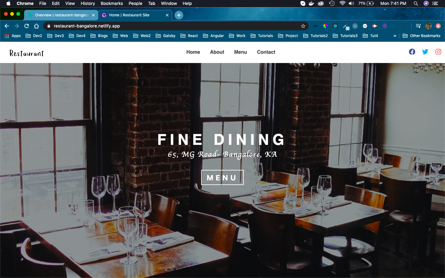 Site live
