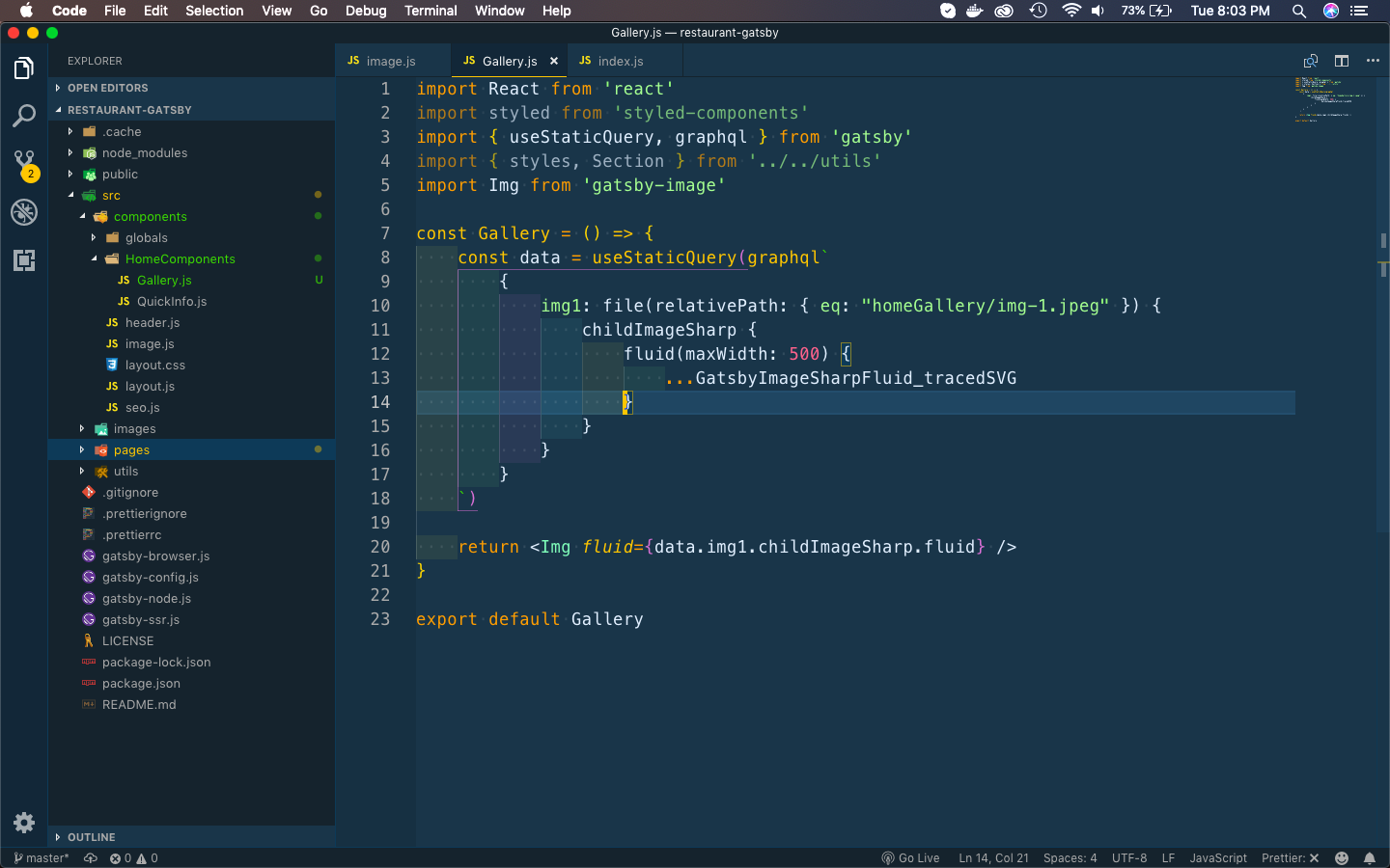 Gallery.js