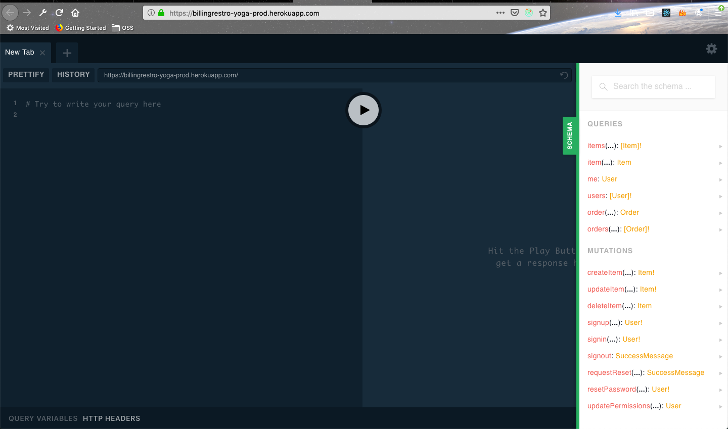 Yoga GraphQL