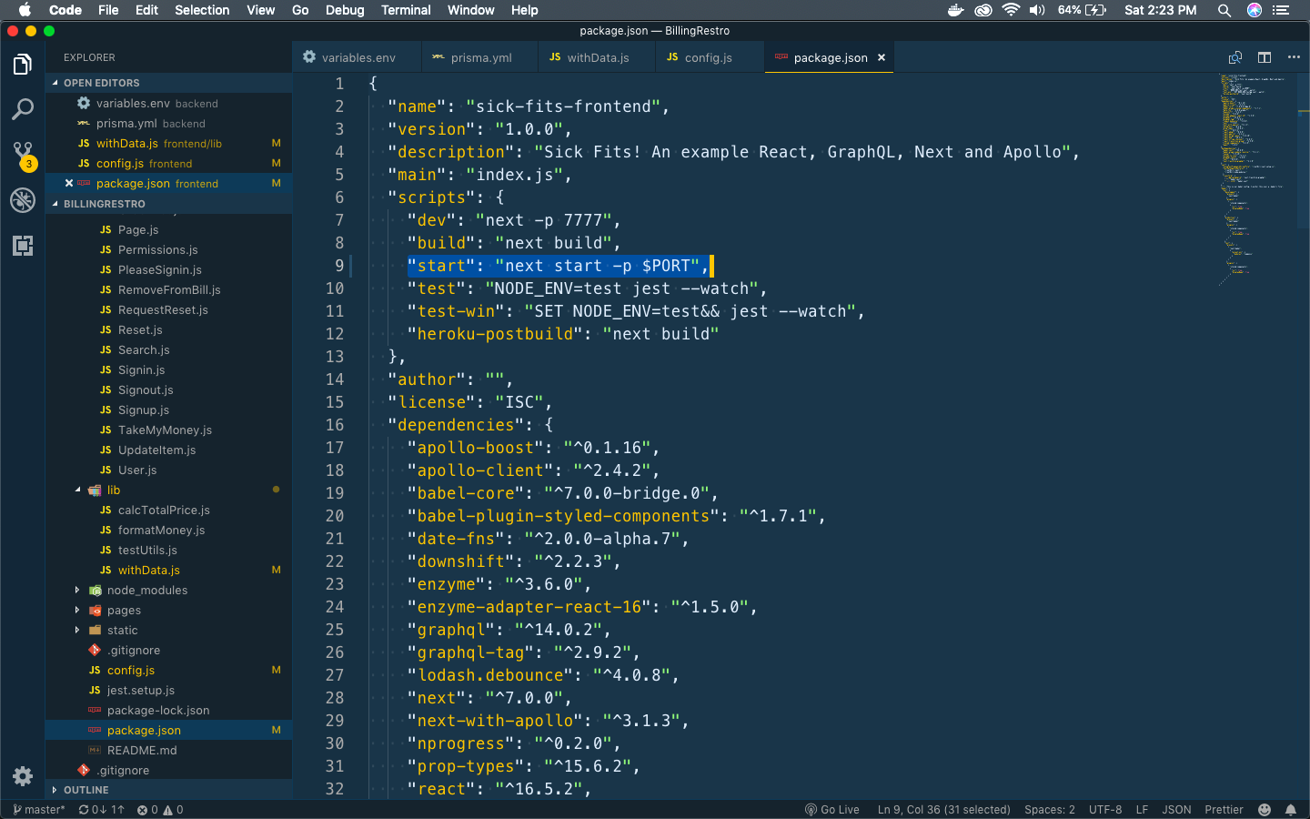 package.json