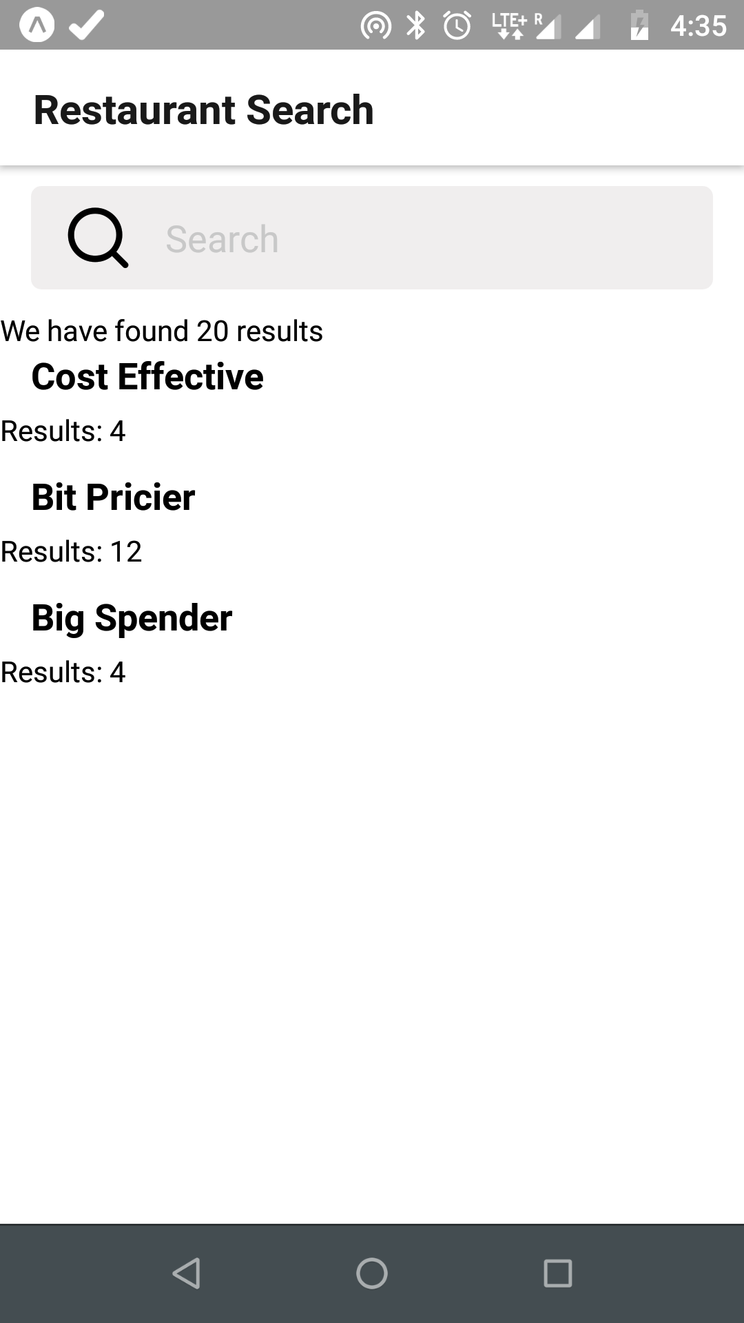 The Result
