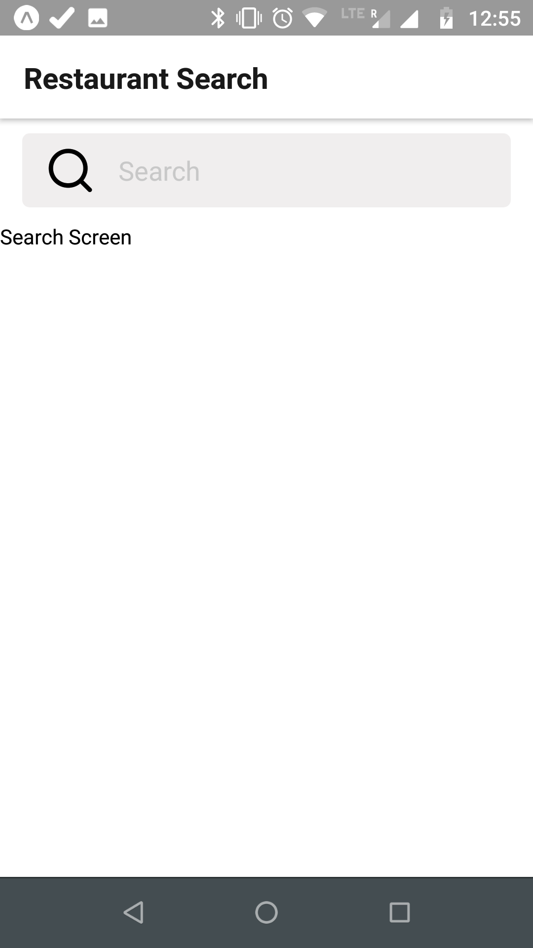 Restaurant Search