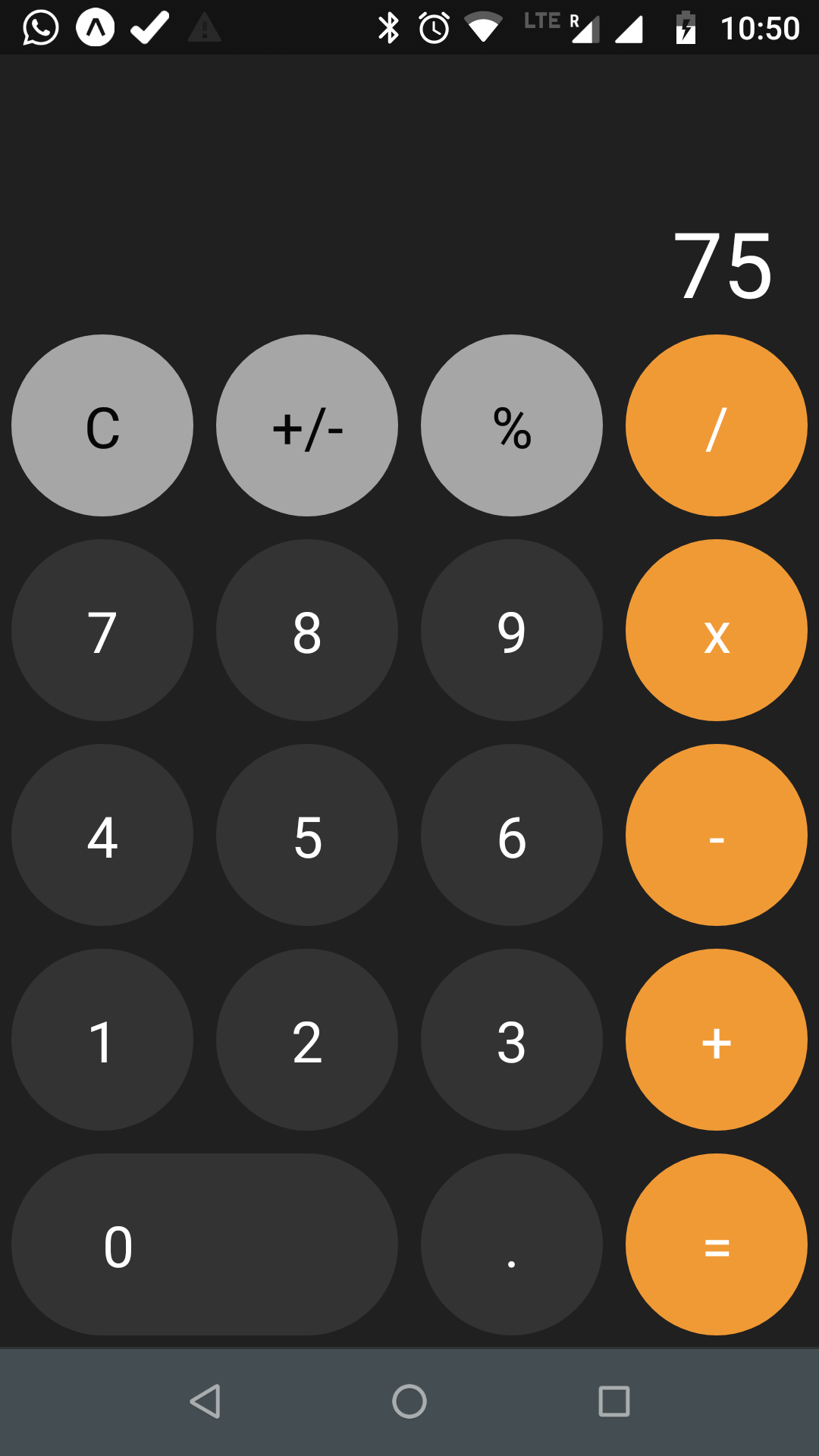 iPhone Calculator