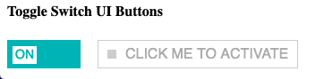 Clickable toggle button