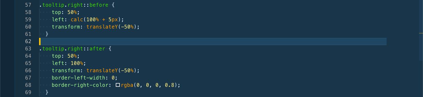 Tooltip right