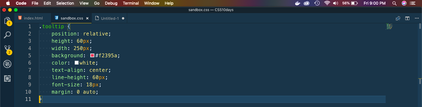 tooltip