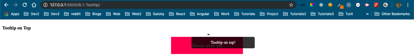 Tooltip
