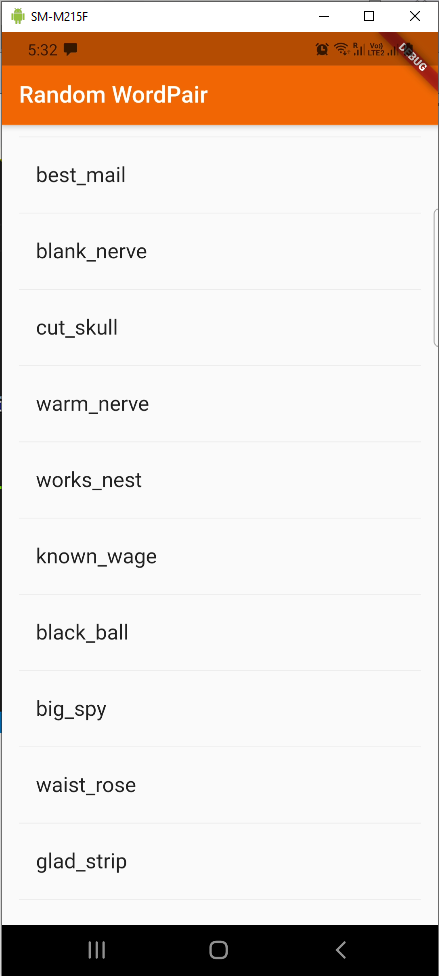 Random words