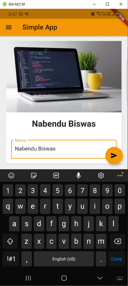 Text Changed