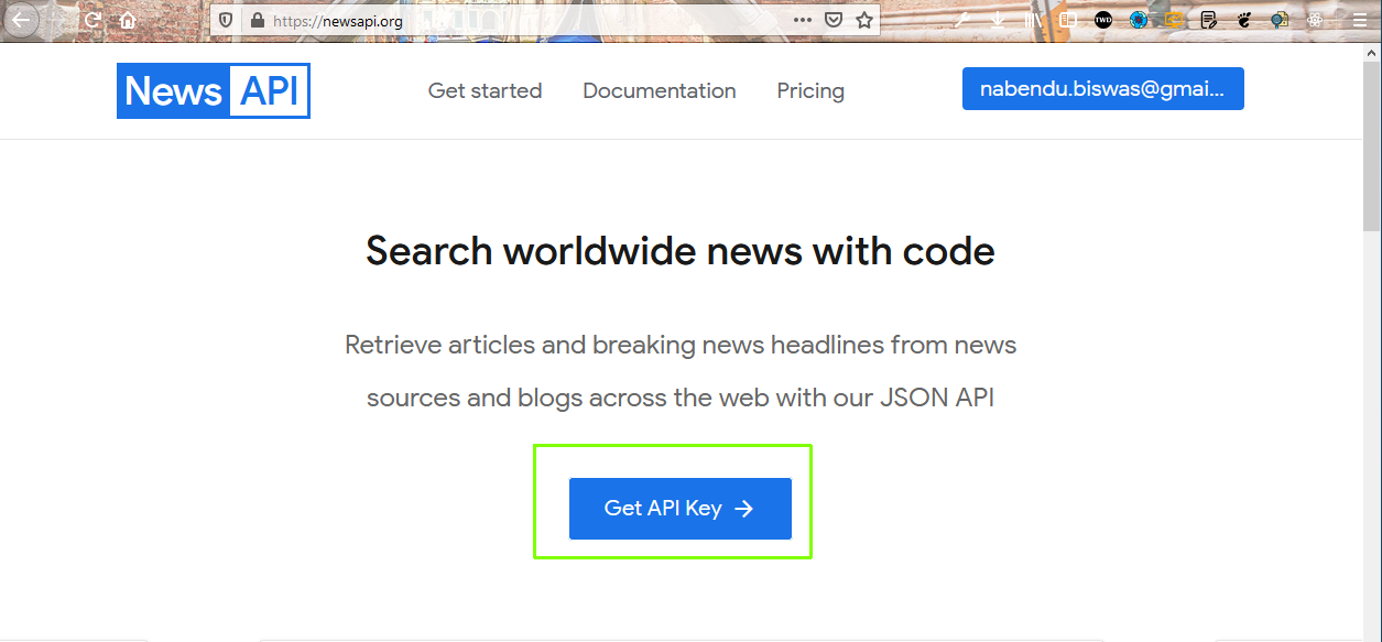 Api keys