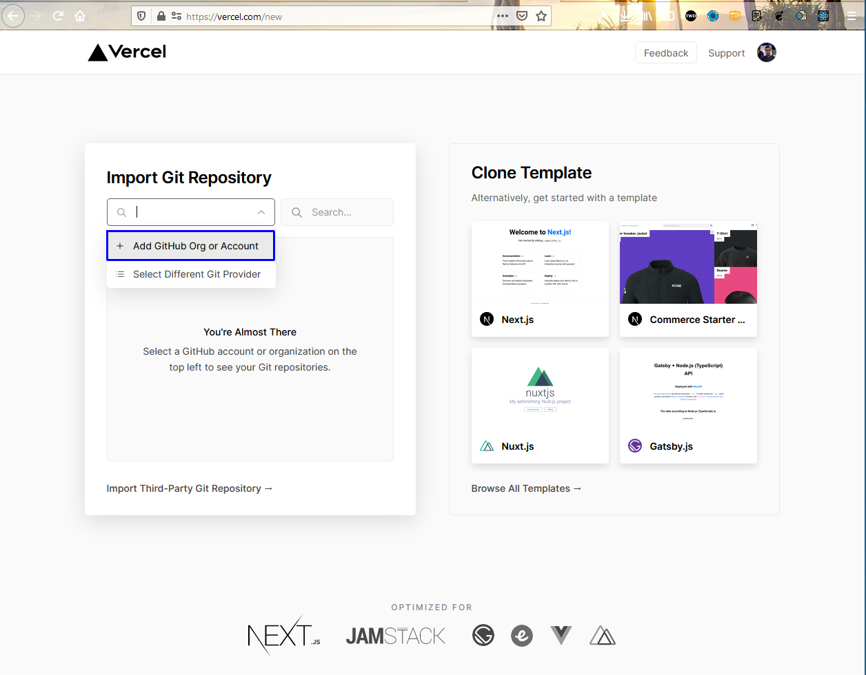 Add Github