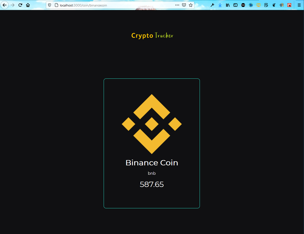 Crypto detail
