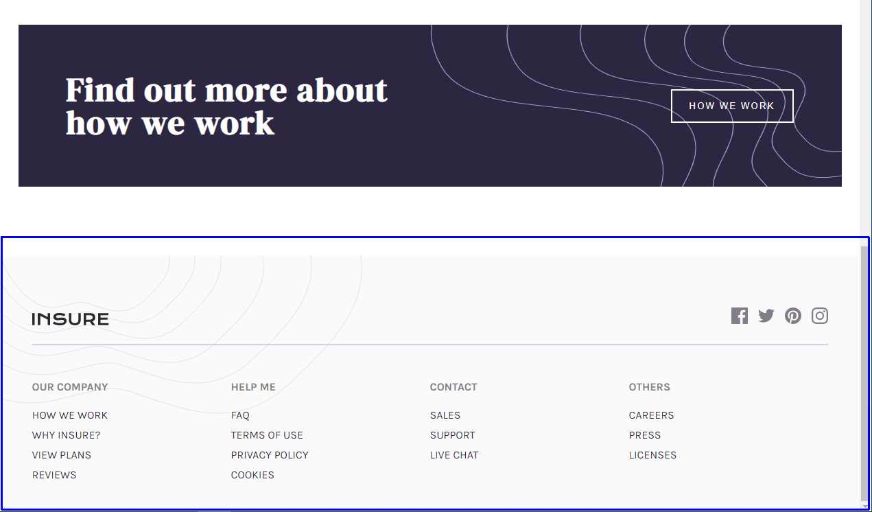 Footer