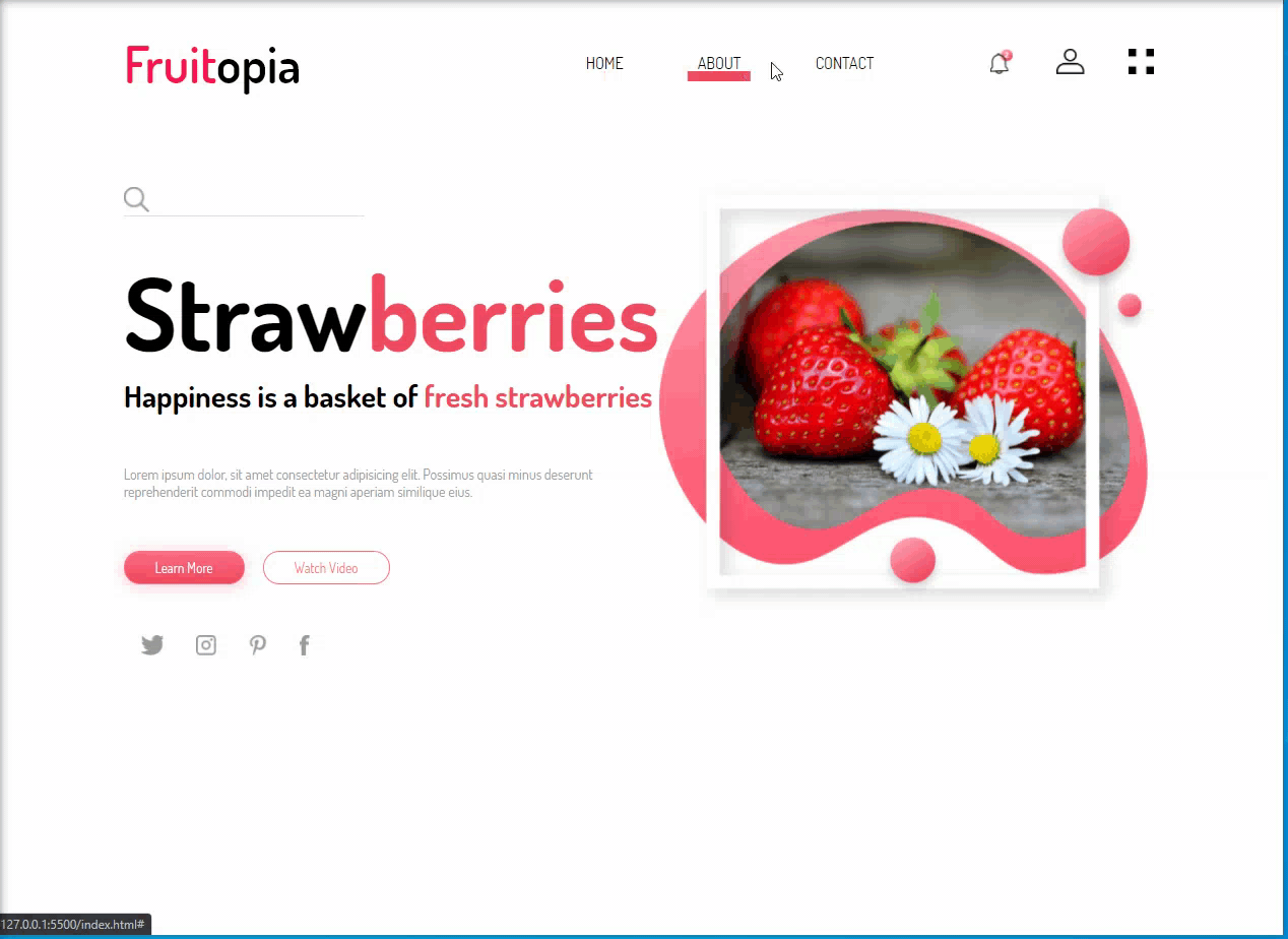 Strawberry site