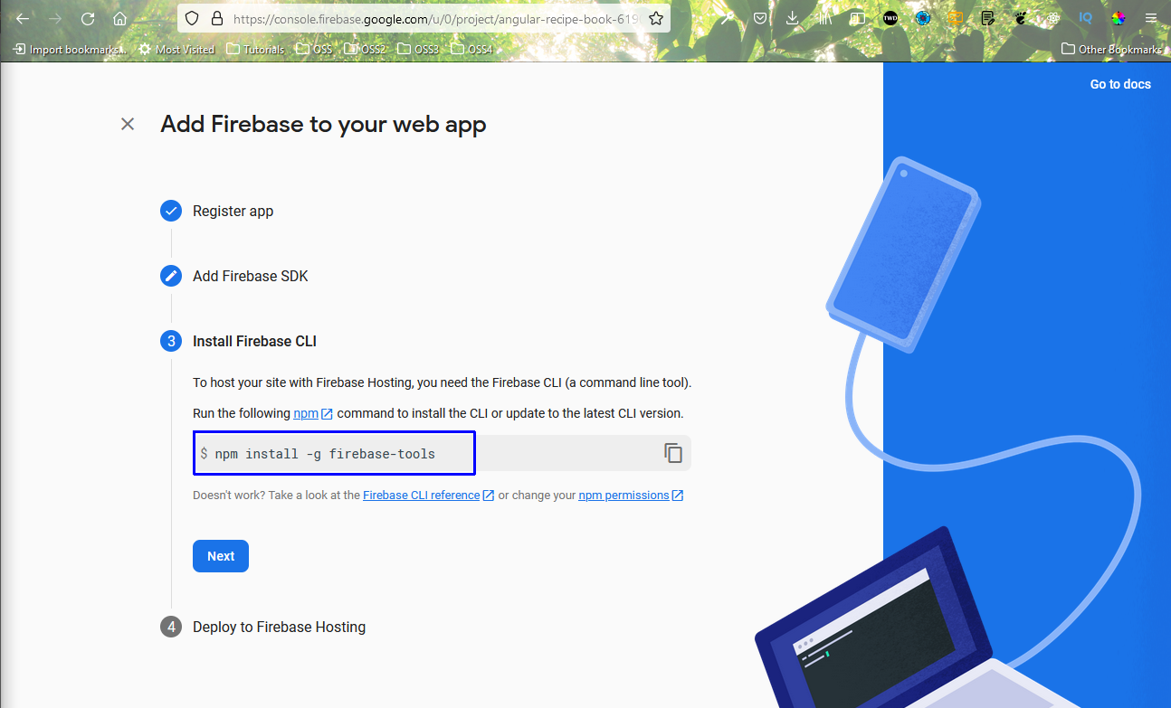 firebase globally