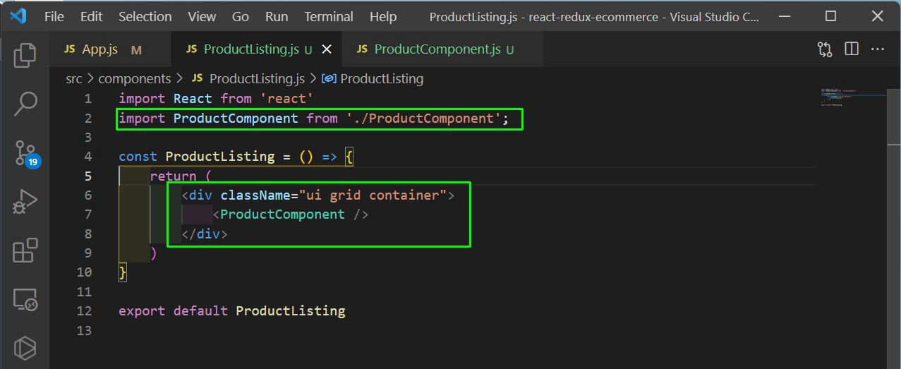 ProductListing.js