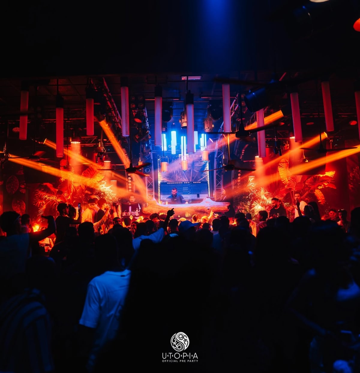 Utopia Beach Club Party Koh Phangan