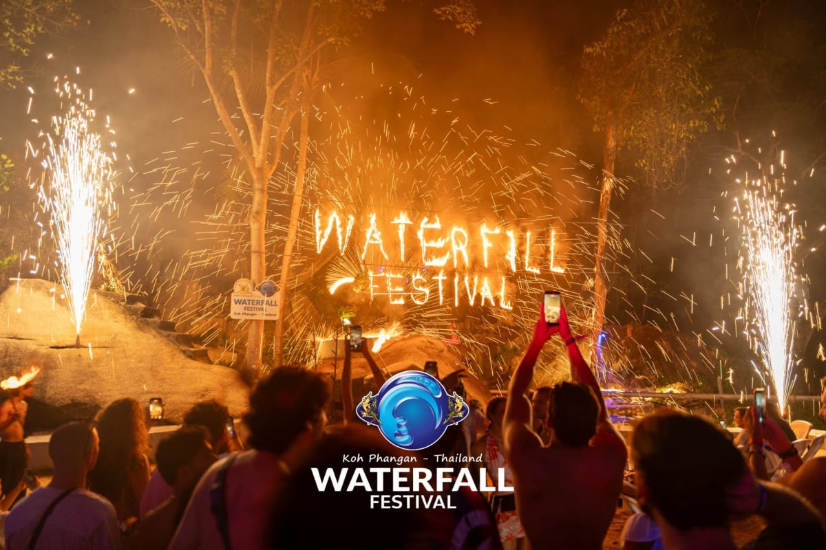 Waterfall Festival Koh Phangan