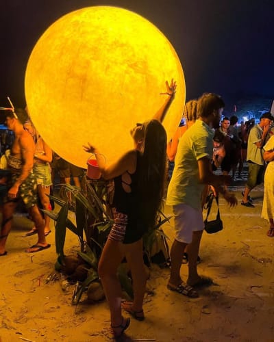 Fire show Full Moon Party Koh Phangan