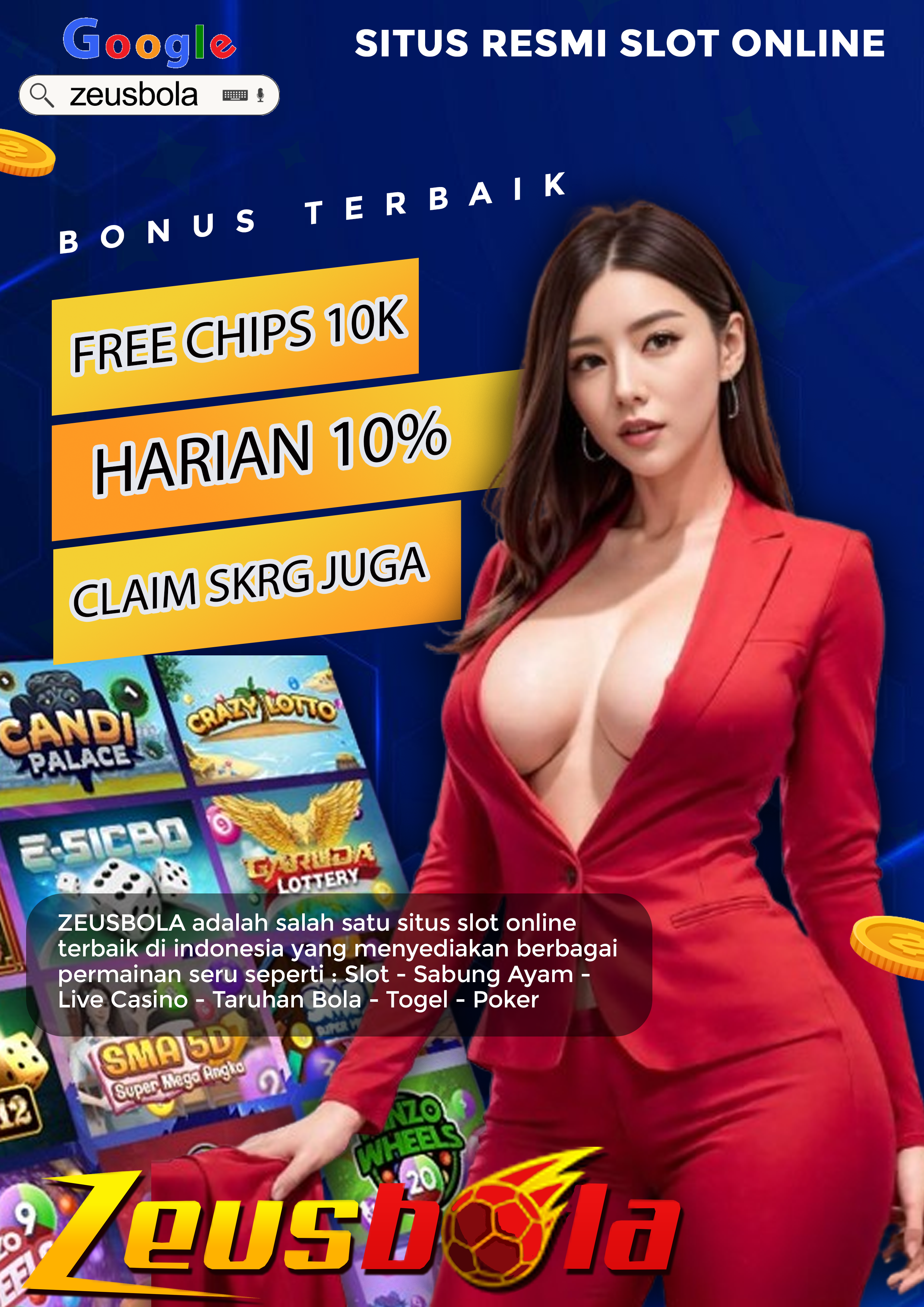 ZEUSBOLA • Link Situs Slot Online Terbaik untuk Pemain Indonesia