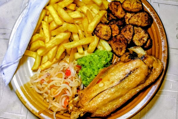 Frites + Aloko + Aileron