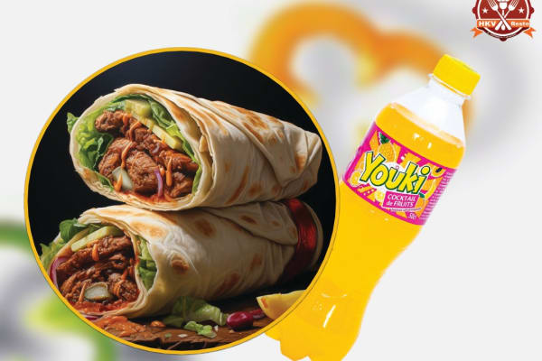 1 Shawarma + 1 Youki