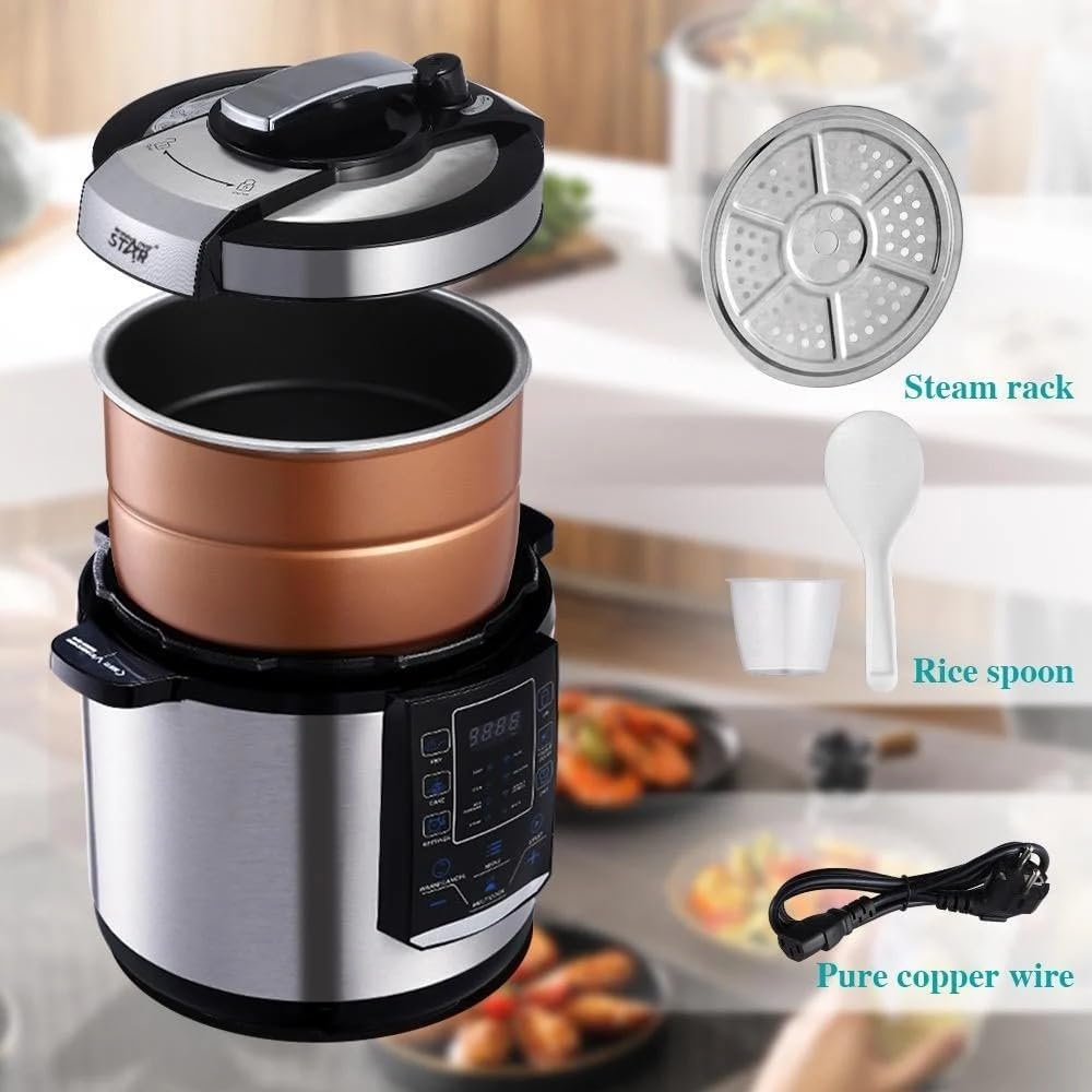 Winning Star Digital Electric Pressure Cooker ST-9303