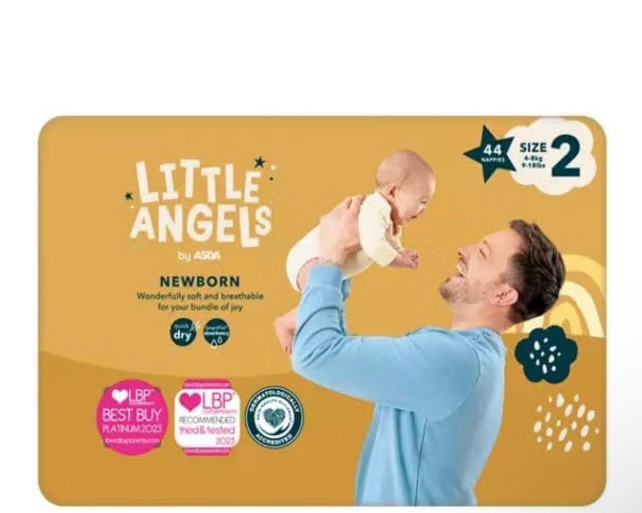 Little angel diaper size 1-2