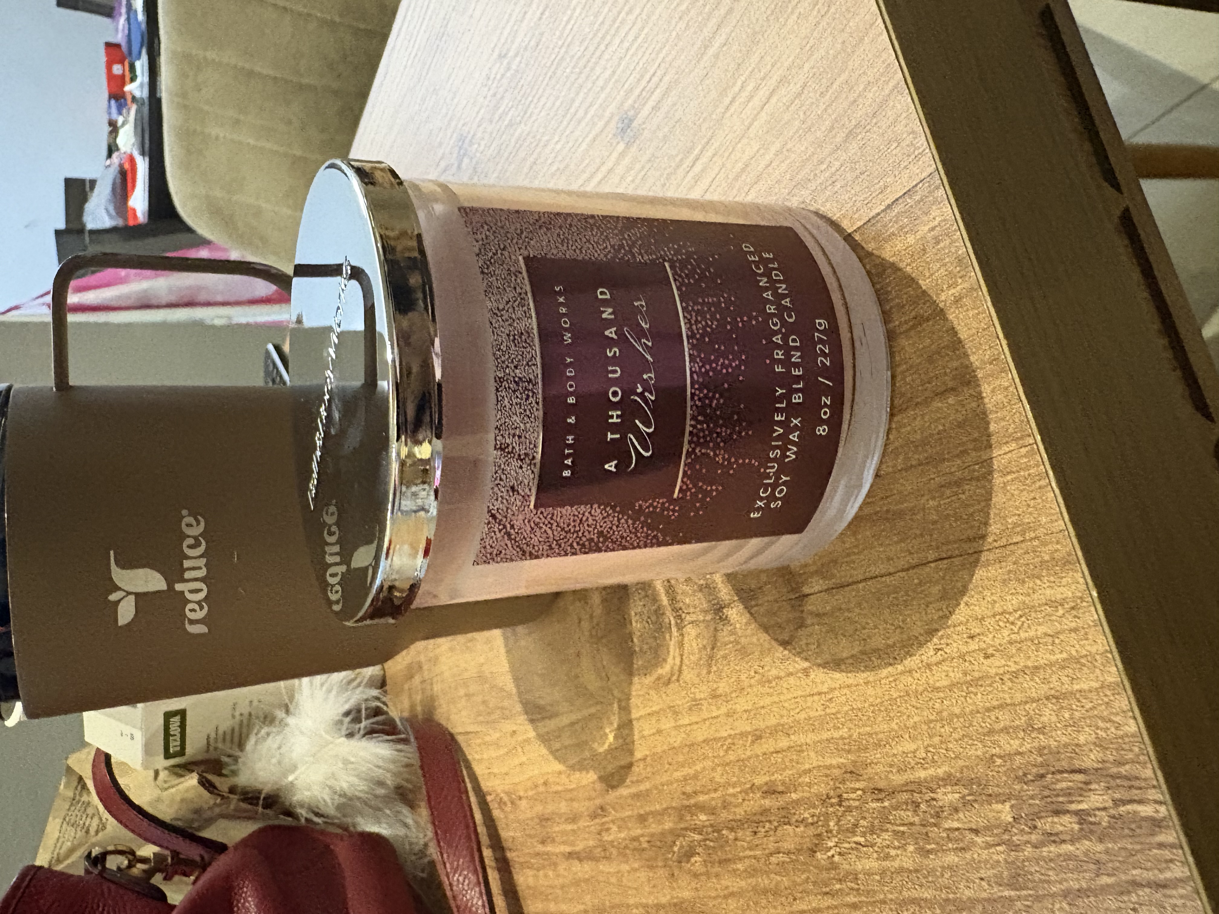 Bath and body candles