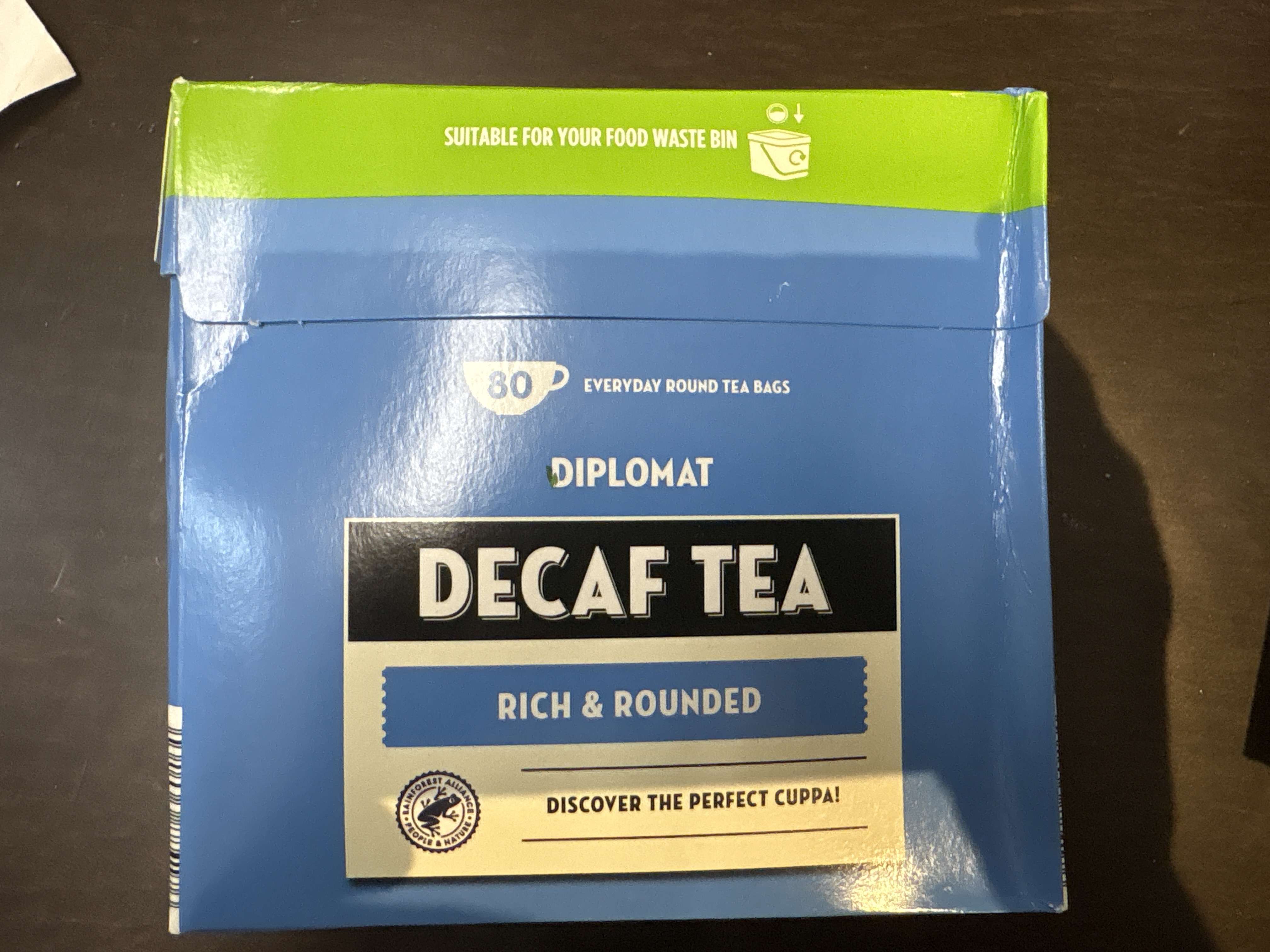 Knightsbridge decaf tea